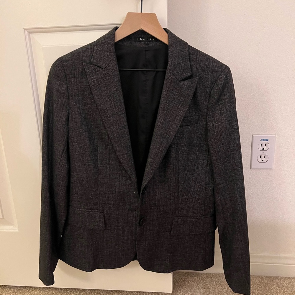 Theory Grey Blazer